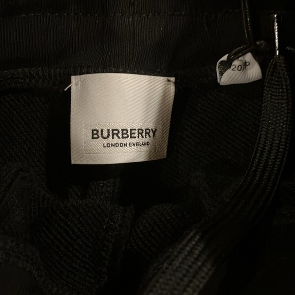 New! - Authentic Burberry Boy's Nolen Jogger Pants - Picture 6 of 9